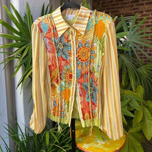 MK Solo colorful blouse - Picture 1 of 6